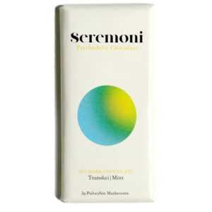 Seremoni Psilocybin Chocolate Bar Edibles (Mint & Transkei Mushrooms)